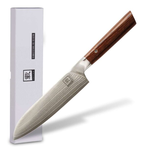 Нож большой «Santoku» Zayiko Kasshoku 17 см