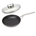 Стеклянная крышка с ручкой-дозатором Aroma, 24 см
