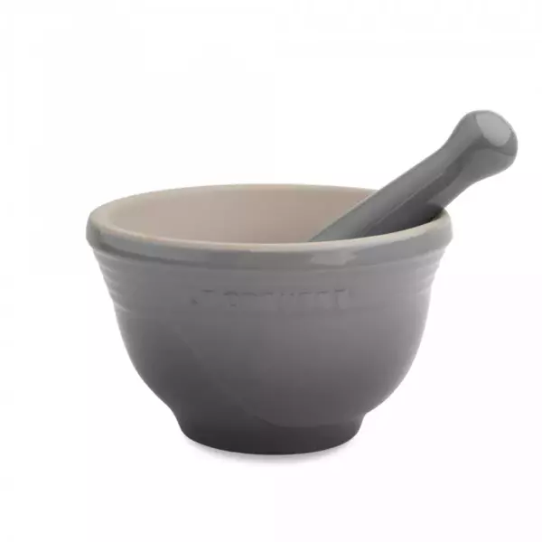 Ступка с пестиком Le Creuset, Серая