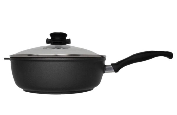 Сотейник с крышкой Swiss Titan ST6724c 24 см